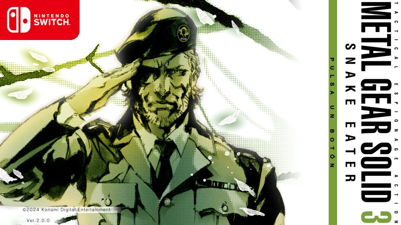 Nintendo Switch L GEAR SOLID 3 SUBSISTENCE Nintendo Switch L GEAR SOLID 3 SUBSISTENCE Solid Snake Eater