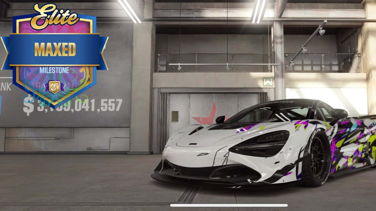 【CSR2】720S (elite 35), shift & tune for 6.80x