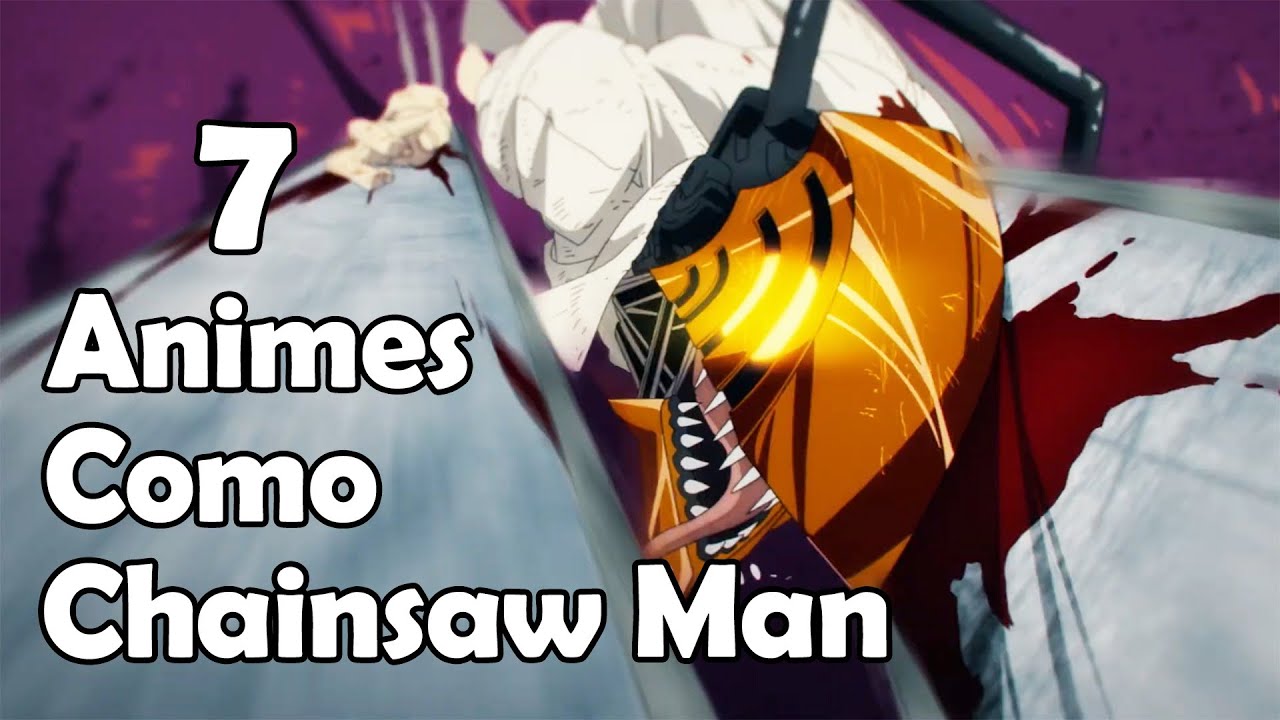 Os 3 melhores animes para se assistir depois de Chainsaw Man