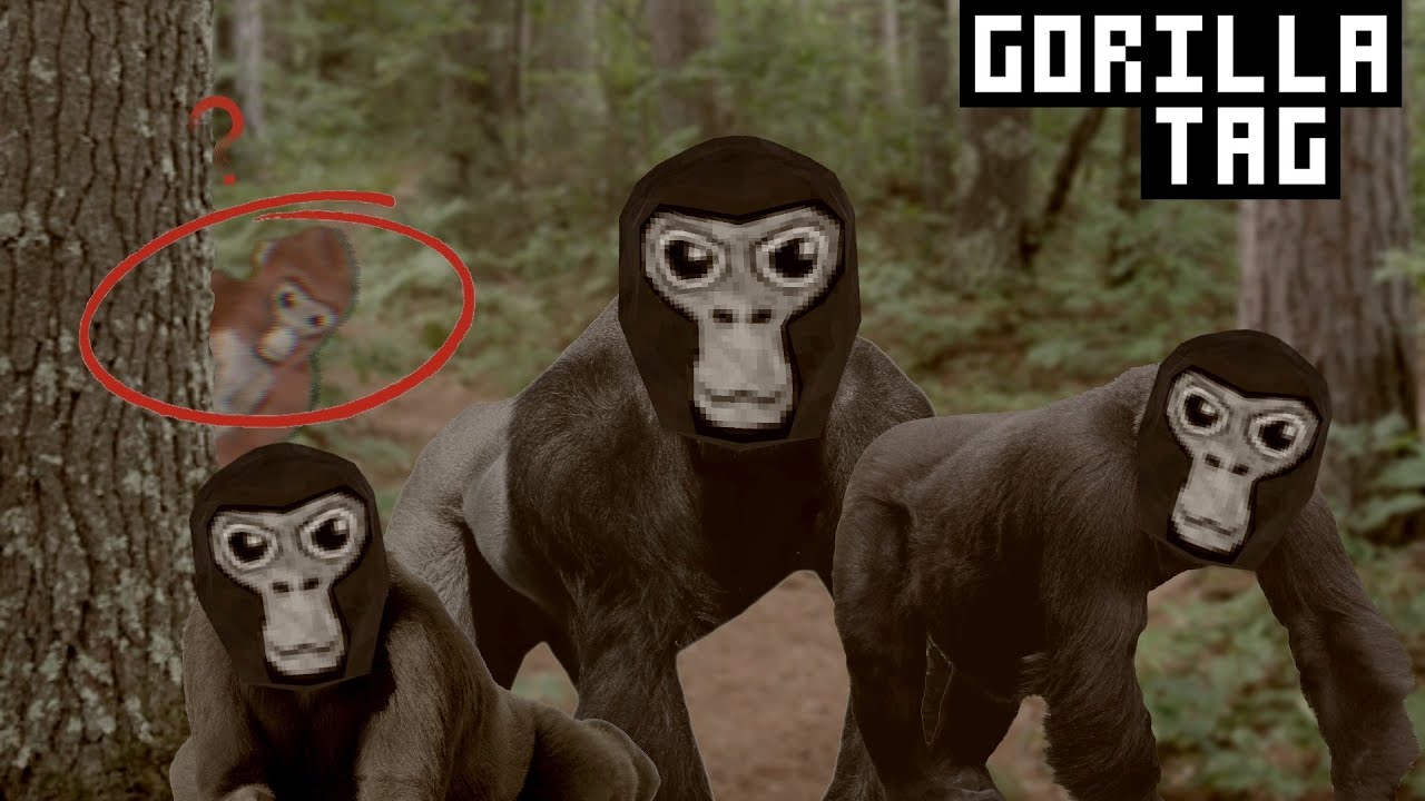 Little Kids Make A Gorilla Tag Pbbv Video Gorilla Tag 2 YouTube