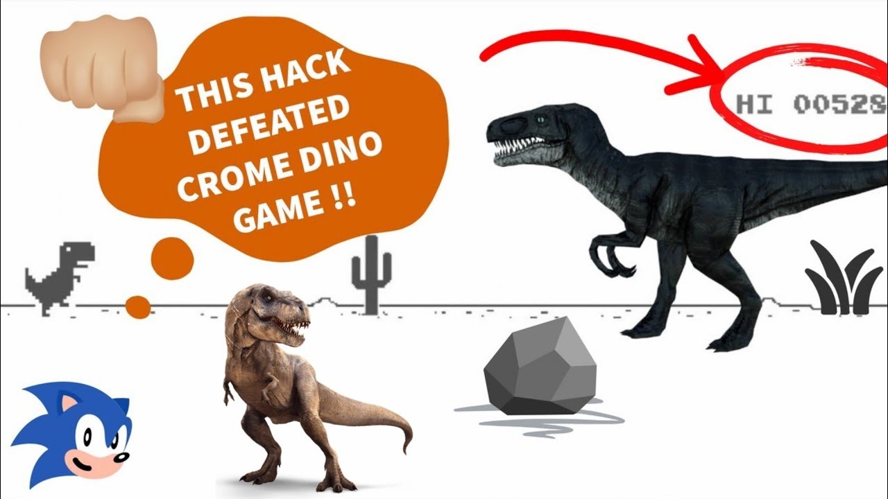 Hacking Google dinosaur in 30 seconds! 🦕 #googledinogame #google #hac