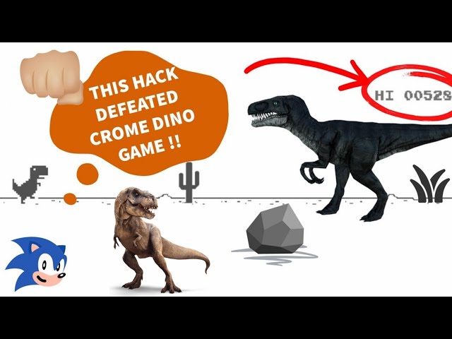 Hack Google Chrome Dino Game🦖 Part 2, and stop playing like normal pe