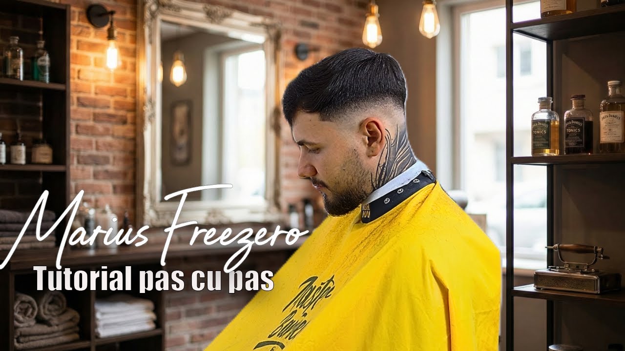 TUTORIAL TUNS  PENTRU INCEPATORI - TUNSOARE SKIN FADE PAS CU PAS / POV 🎯