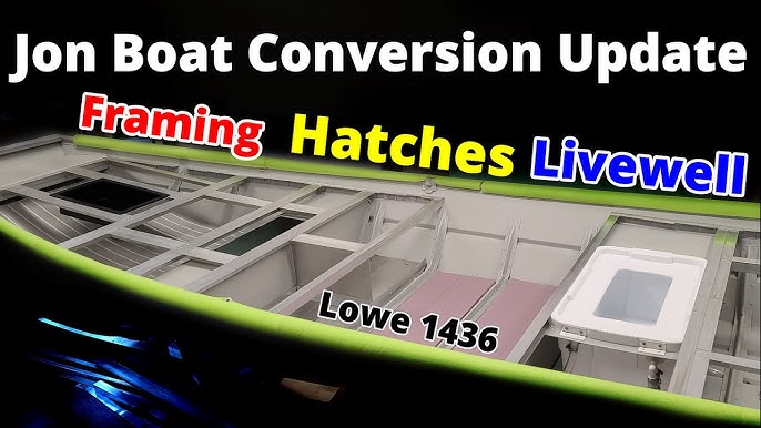 Do's and Don'ts Of DIY Livewell Installs {Lowe 1436 Jon Boat Conversion} 