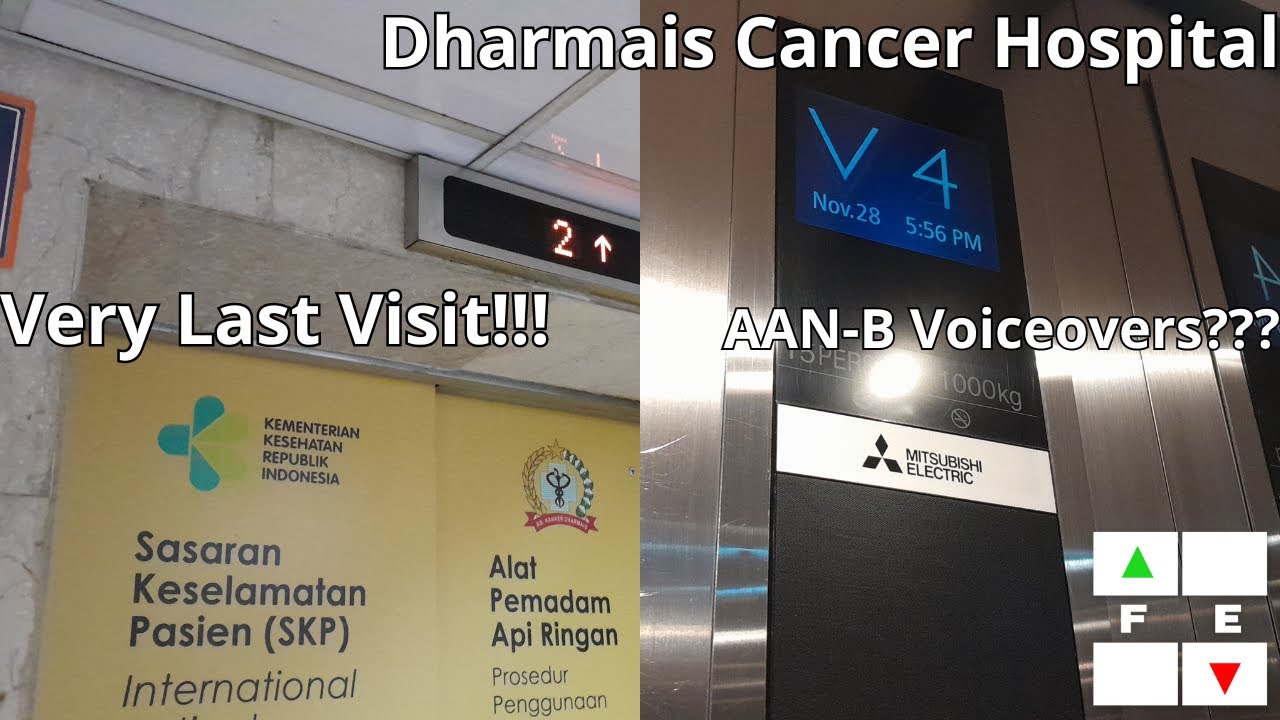 (LAST REVISIT) Mitsubishi SPVF (Replaced By ELEMOTION) At Cancer Dharmais Hospital (Elevator 4)