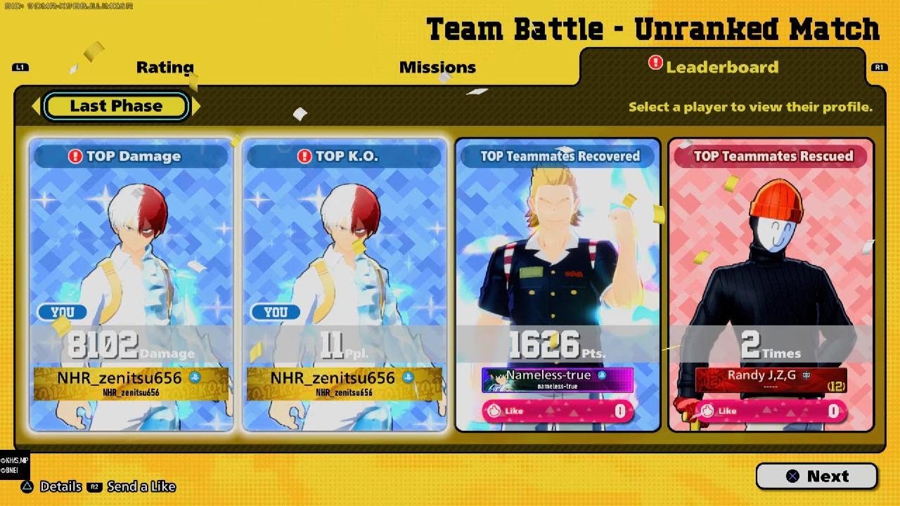 MY HERO ULTRA RUMBLE 11kills 8000 damage red todoroki