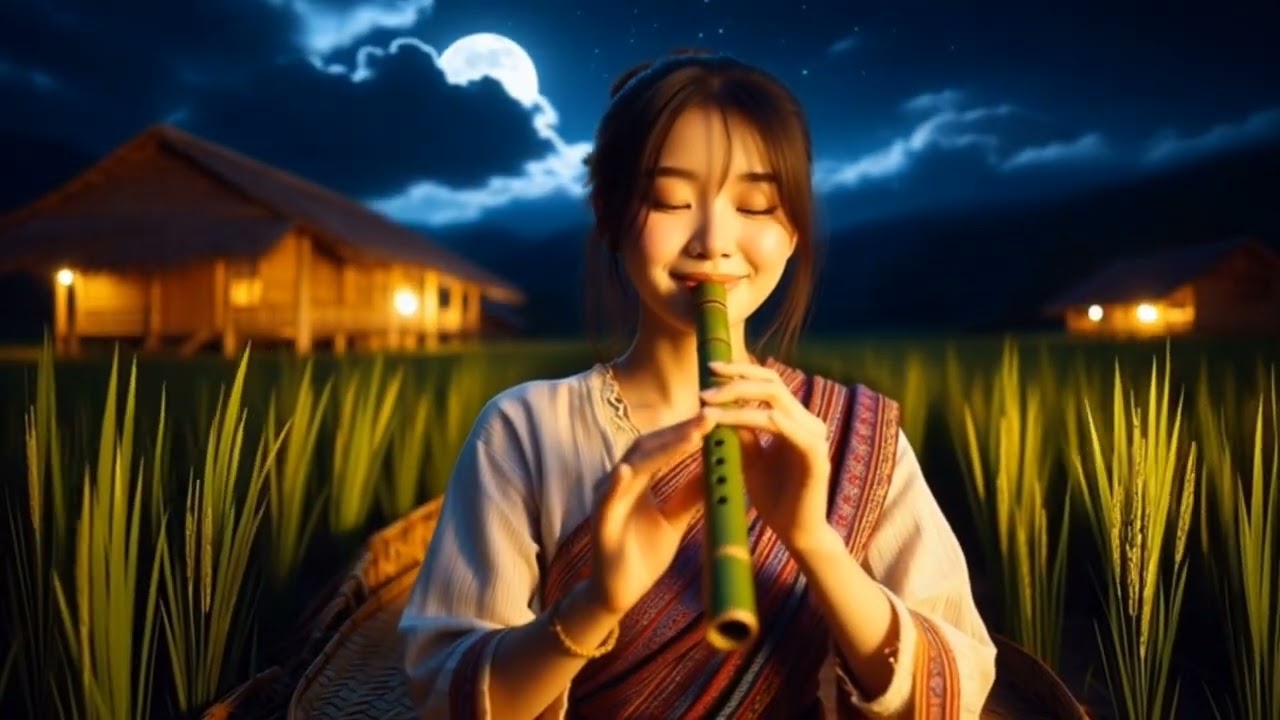 Traditional Elegance Meets Flute Magic | A Peaceful Musical Journey