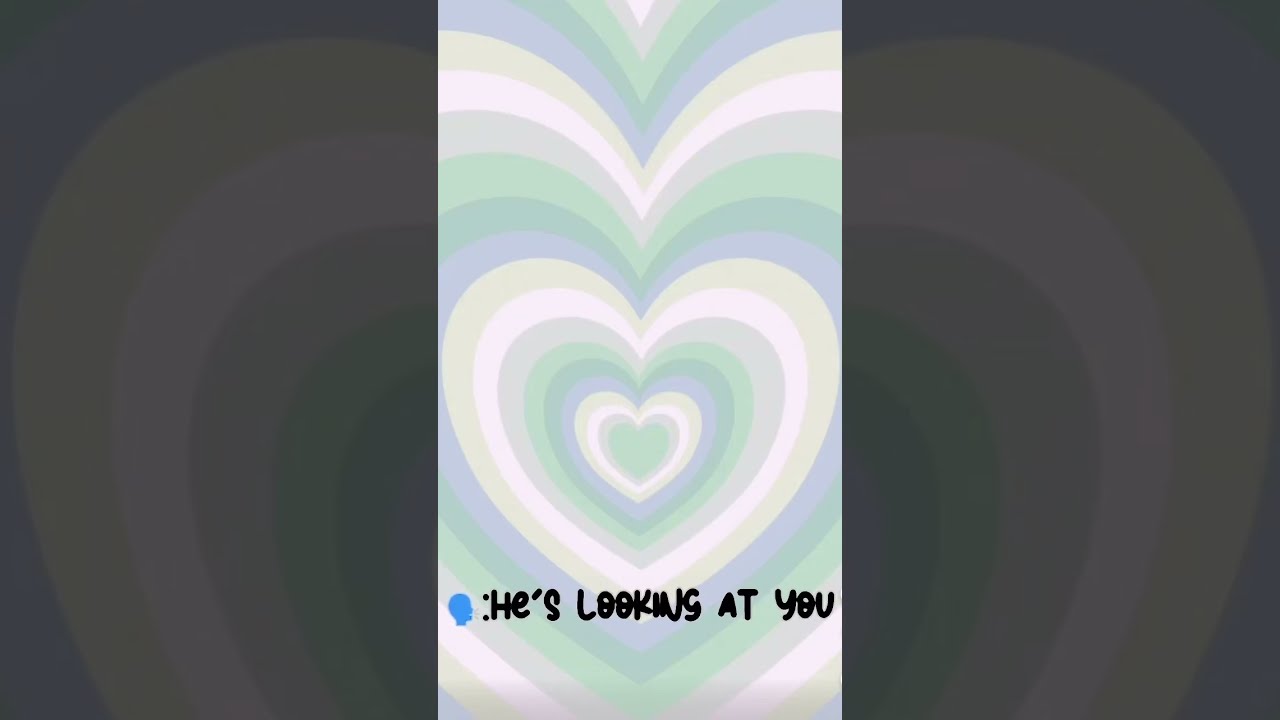  He S Looking At You