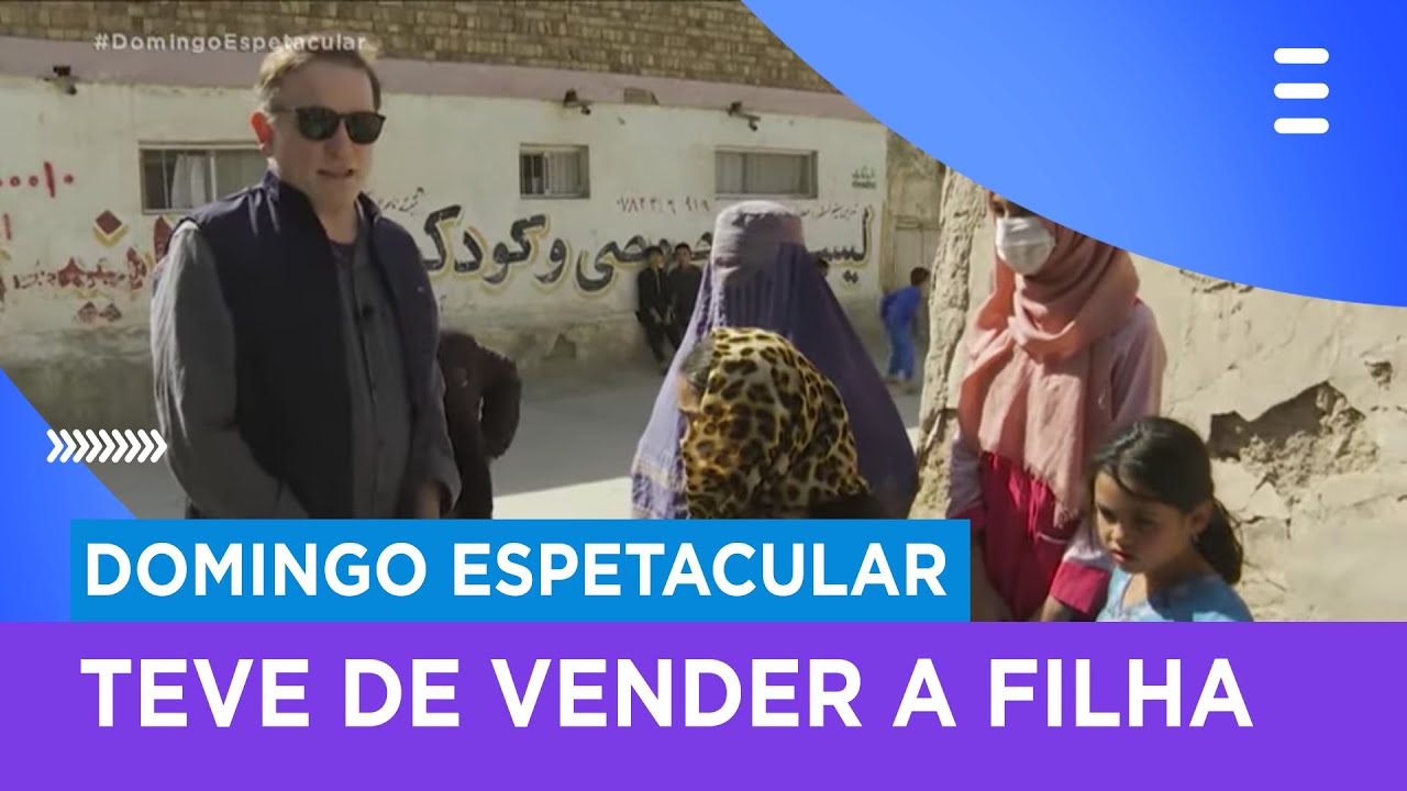 Exclusivo: Roberto Cabrini mostra a história de mulher afegã que teve que vender a própria filha