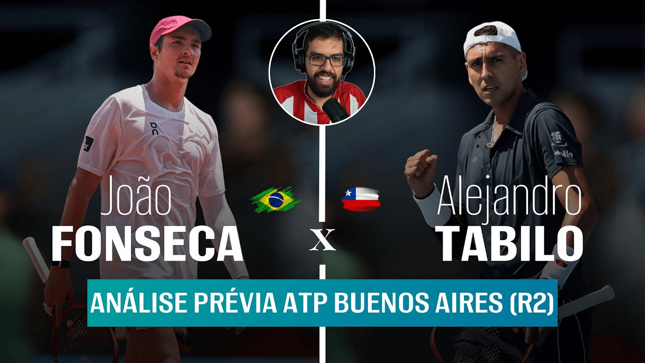 Análise | JOÃO FONSECA estreia contra Alejandro Tabilo no ATP Buenos Aires 2026