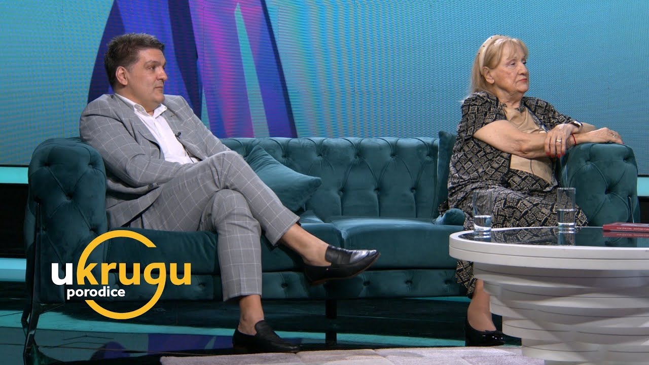 U krugu porodice: Radmila Smiljanić i Nikola Mijailović