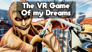 Attack On Titan VR: Fan Game by Slavkaskola, jakemeller