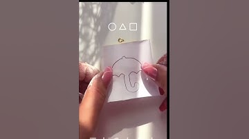 DIY squid game dalgona candy keychain ⬜ ☔ ⭐