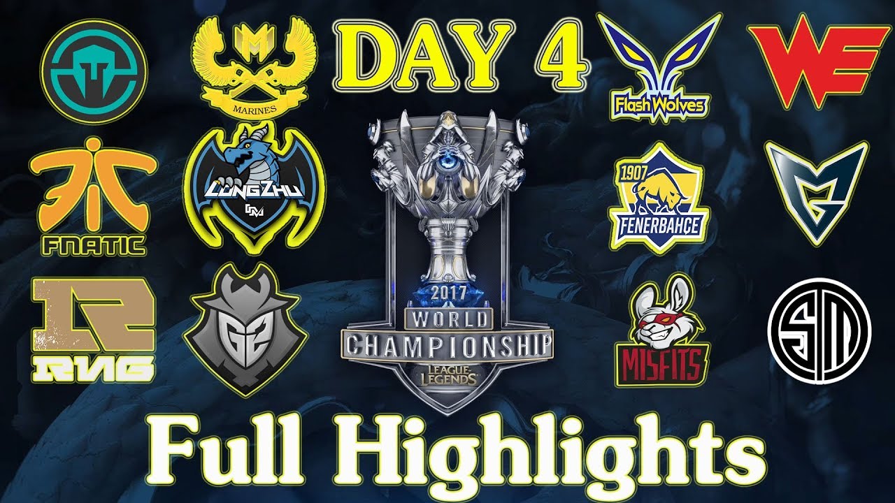 Full highlights (6 game) 2017 World championship group stage Day 4 | LZ vs FNC | TSM vs MSF