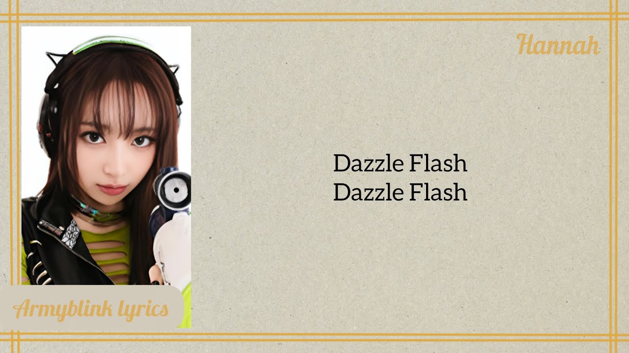 Lyricページです♥️ X:IN - 'Dazzle Flash' Easy lyrics - YouTube