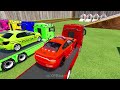 DACIA, FORD POLICE CARS, AMBULANCE EMERGANCY TRANSPORTING WITH TRUCKS ! Farming Simulator 22