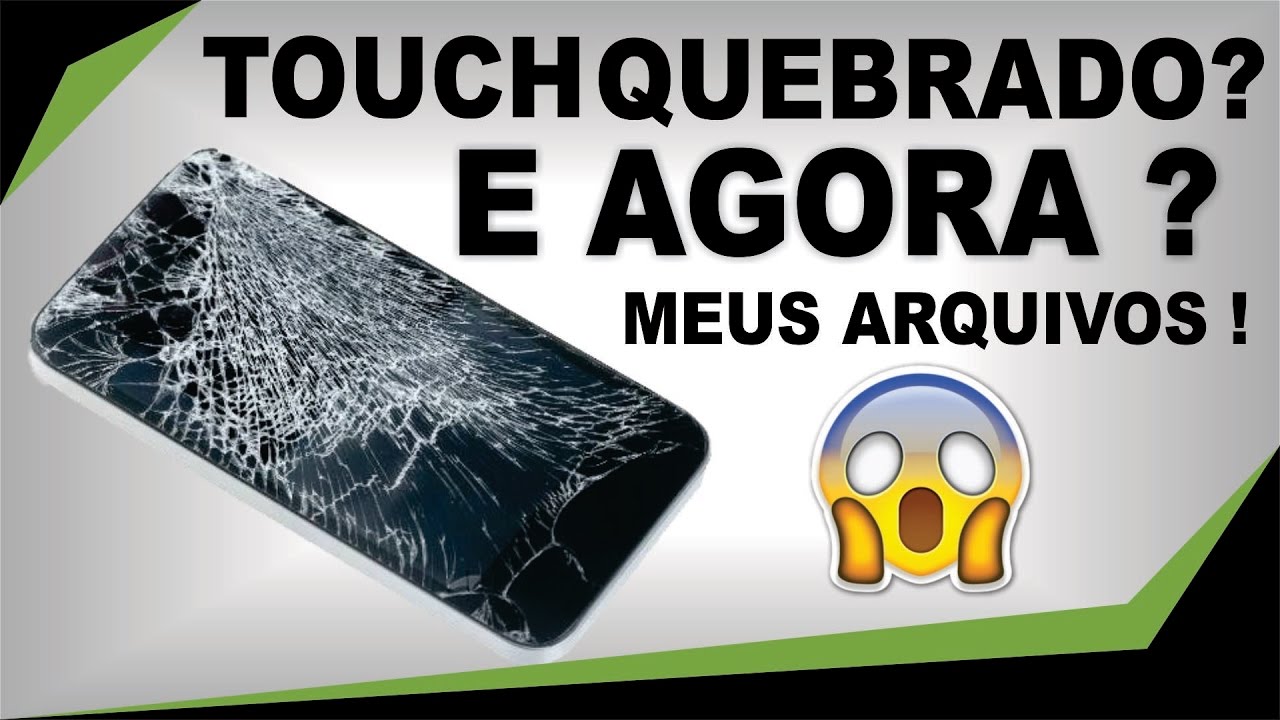 Como Acessar seu Celular com o TOUCH QUEBRADO? Fácil, Simples e Rápido. -  YouTube