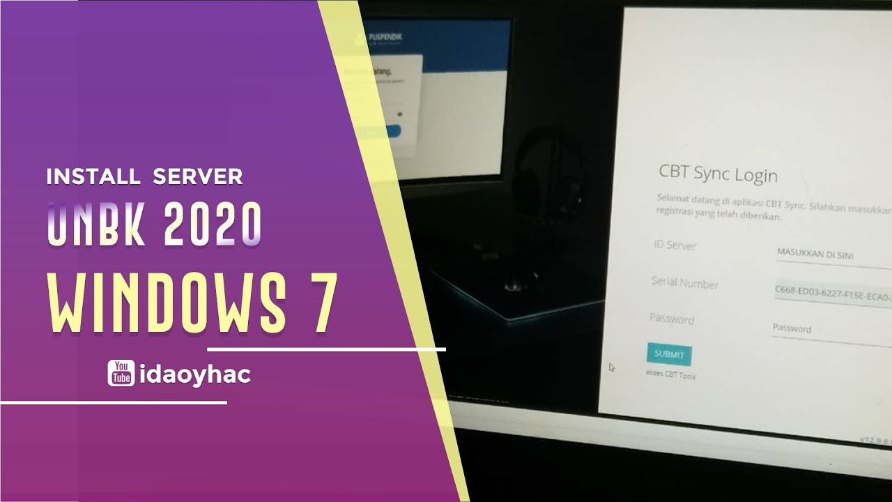 Install Server UNBK 2020 Windows 7 Menggunakan eXamBroAdmin 27.11.19 [TERBARU]