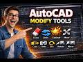 AutoCAD Modify Tools Explained in Tamil (Beginner Guide)-#autocad #autocadtamil #visioncadstudio