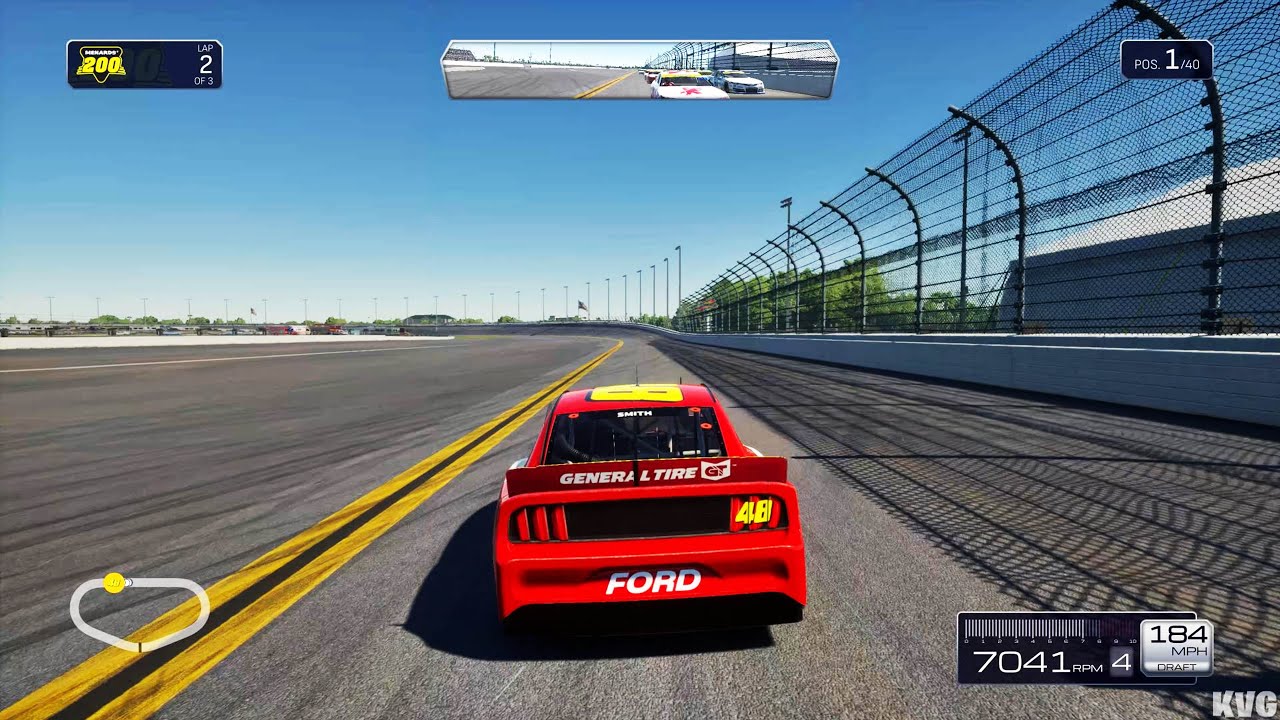 NASCAR 25 - #48 Brad Smith (Ford) - Gameplay (PS5 UHD) [4K60FPS] - YouTube