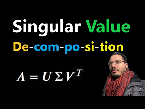 Singular Value Decomposition SVD explained with python