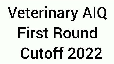 VCI ROUND 1 RESULT OUT  VCI ROUND 1 COUNSELLING 2022 #veterinaryfirstroundcutoff