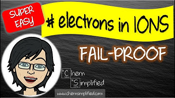 SUPER EASY TRICK to find number of electrons in ION | FAIL-PROOF ! - Dr K