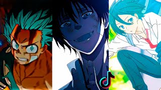 ☯ ANIME EDITS - Badass Moments ☯ Tiktok Compilation #34
