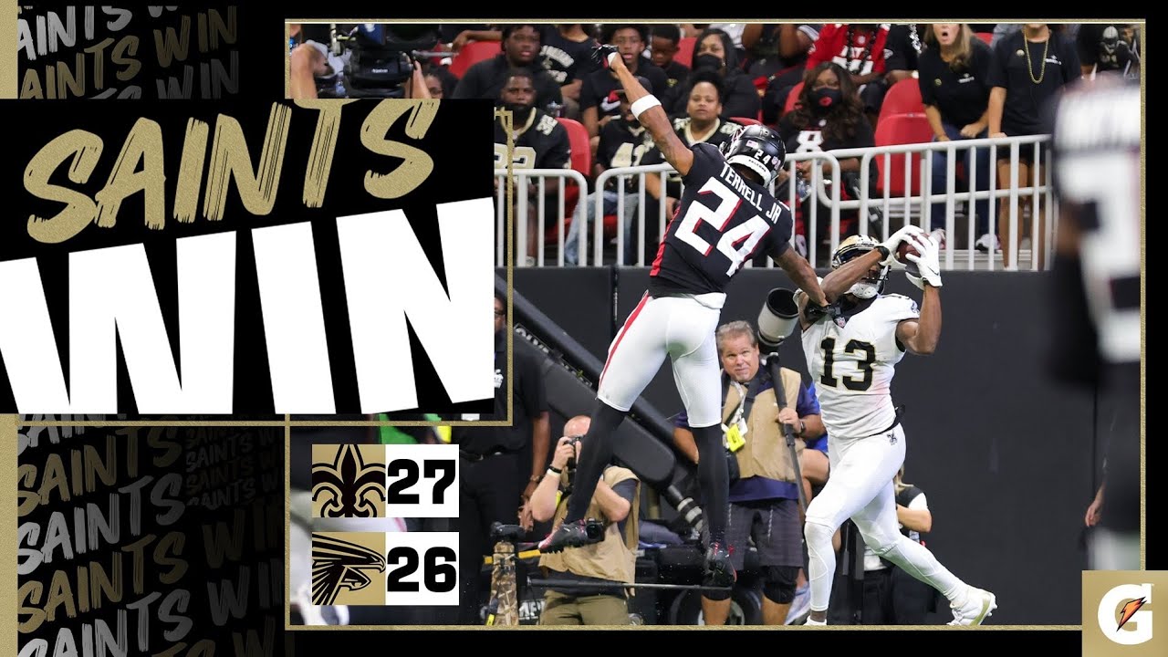 Post game New Orleans saints Atlanta Falcons YouTube