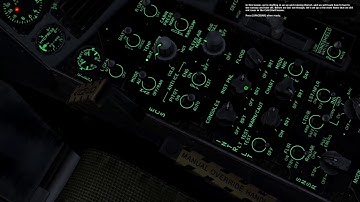 DCS World 3D Cockpit F/A-18C Hornet
