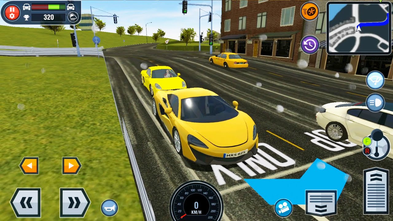 Car Driving School Simulator - FAST CAR Gameplay #8 - ALL CARS UNLOCKED MOD - CANADA 1-4