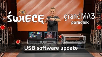 Poradnik grandMA3 - USB software update