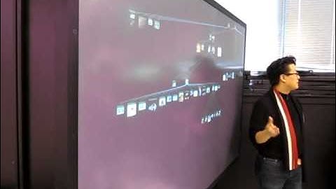 Educon demo of Perceptive Pixel