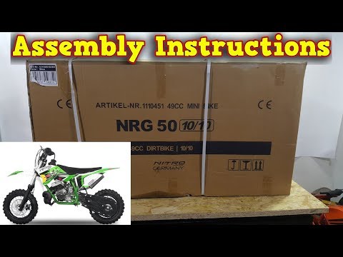 Dirt Bikes 49cc : NRG50 50cc Dirt Bike Motorbike Motocross