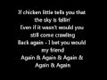 atreyu livin on the edge lyrics HQ