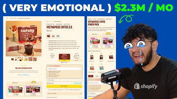 ( $2.3M / Mo ) THIS IS A Custom Shopify Product Page Template - Shopify Landing Page Designs