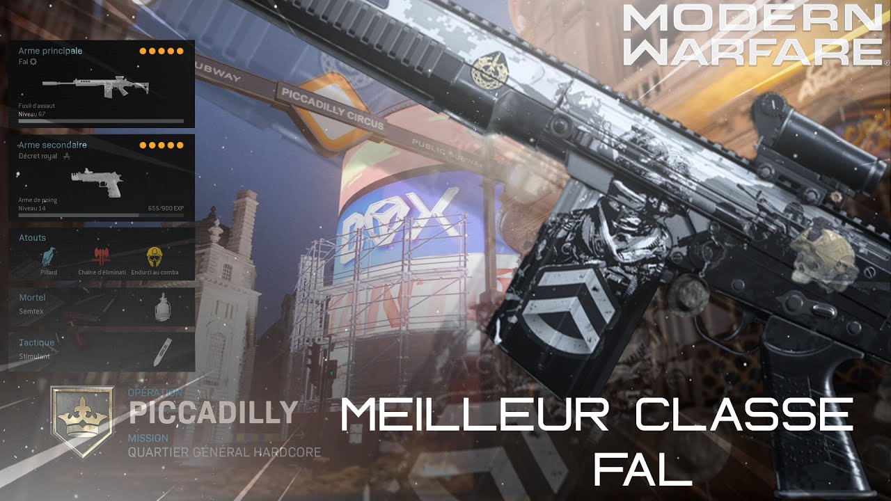 Ffal Cod Meilleure Classe FAL sur Call of Duty: MODERN WARFARE 2019 - YouTube