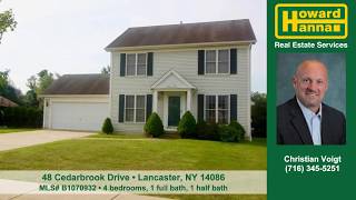 Homes for sale 48 Cedarbrook Drive Lancaster NY 14086