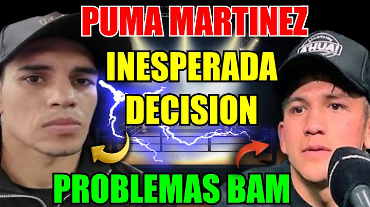 🚨ULTIMA HORA💥IMPACTANTE🧨PUMA MARTINEZ ROMPE EL SILENCIO💥PESADILLA para BAM RODRIGUEZ💥NOTICIASdeBOXEO