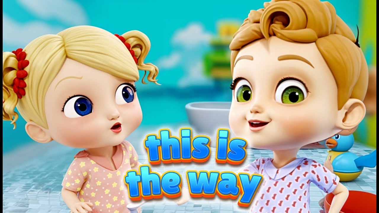 Risa risa This Is The Way | Morning Routine Song | Risa Risa Kids Songs