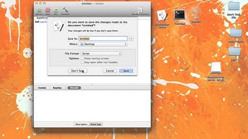 AppleScript Editor Tutorial