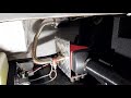 Diesel heater boat install