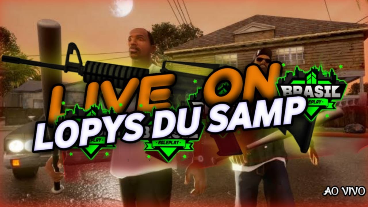 GAMEPLAY COM LOPYS NO BRASIL ROLEPLAY E REDE PARADOX🔥 GTA SAMP 🔥 #1 