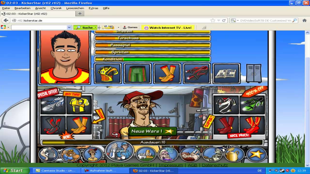 Lets play kickerstar rtl2 server part 1 (HD)