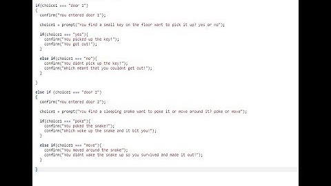 How to make a text based game in JavaScript