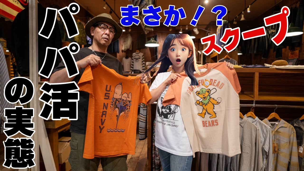 娘にアメカジを誕生日プレゼントしてアメカジを好きになってもらおうw