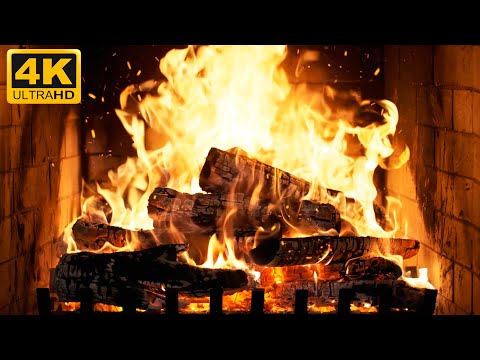 The WORLD S COZIEST FIREPLACE NO MUSIC With WARM HEARTH SOUNDS And EVENING SILENCE For ESCAPE