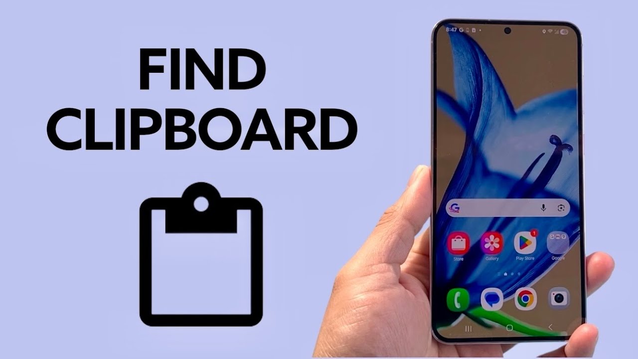 Clipboard Icon On Samsung Phone