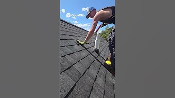 Pipe Boot Installation #roofing #roofer #construction #work #hustle #flow #notalking #shorts #diy