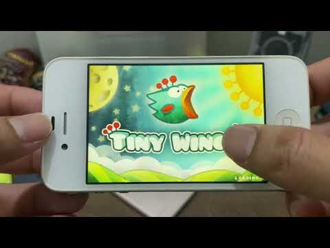 Original Tiny Wings on iPhone 4 iOS 4
